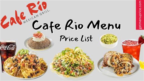 Cafe Rio Prices